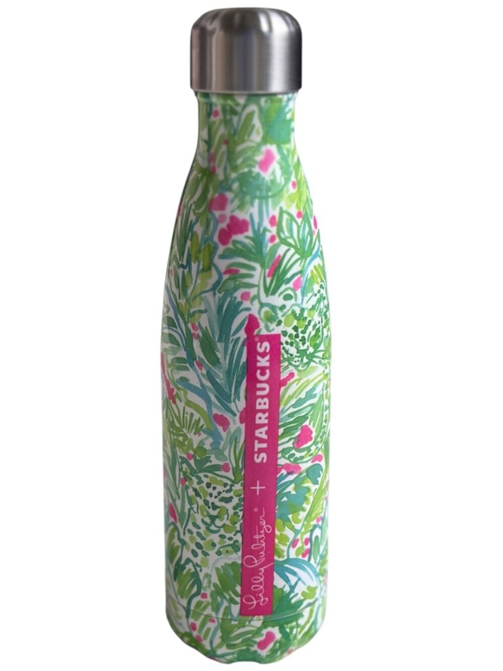 Lilly Pulitzer x Starbucks S'well Water Bottle (Palm Beach Jungle) - 17oz